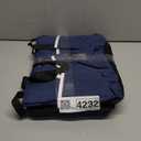 Ytonet Wearable Cleaning Caddy Bag, Large Cleaning Supplies Organizer with 4 Foldable Dividers, Kitchen Caddy Organizer with Handle & Adjustable Shoulder Straps for Cleaners & Housekeeper, Blue