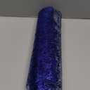 uxcell Sapphire Blue Table Runner Roll 11.4" x 30 Feet Sequin Foil Metallic Mesh Table Runner Decor Table Decorations for Wedding, Birthday Party, Christmas, New Year