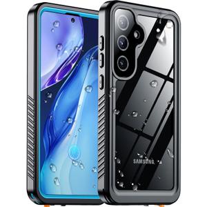 Temdan Designed for Samsung Galaxy S25 Plus Case Waterproof,Built-in Lens&Screen Protector Military Shockproof Dropproof IP68 Underwater Full Body Phone Case for Galaxy S25 5G Plus 6.7"LightBlue(2025)