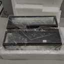 2-Pack Outdoor Wall Lanterns, Exterior Waterproof Outdoor Lights with Glass Shades, Bronze Porch Lights Wall Mounted, Anti-Rust E26 Modern Lighting Fixtures for Patio Garage Entryway Front Door (13'')