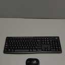 Logitech MK270 Wireless Keyboard and Mouse Combo for Windows, 2.4 GHz, 8 Multimedia Keys, PC, Laptop, Wireless Keyboard Compact Mouse Combo - Black (1 Pack)