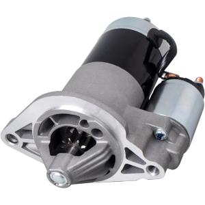 TUCAREST 17006 Starter (For 4.0L) Fit for Je-ep 91-98 Wrangler, 87-98 Cherokee, 87-92 Comanche, 93-98 Grand Cherokee, 87-90 Wagoneer [OE# 33002709 56027317 17551 337-1078 323-1047]