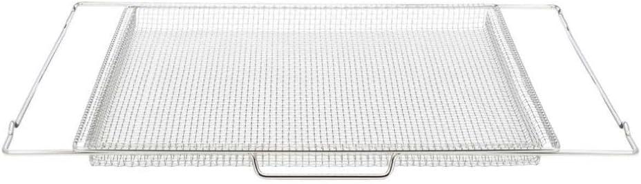 Frigidaire AIRFRYTRAY Ready Cook Oven Insert, Silver Basket: 18.4 x 15.3 x 0.8, Rack: 24.1 x 15.3, 15.2 ounces - (Compatible Only with select models listed)