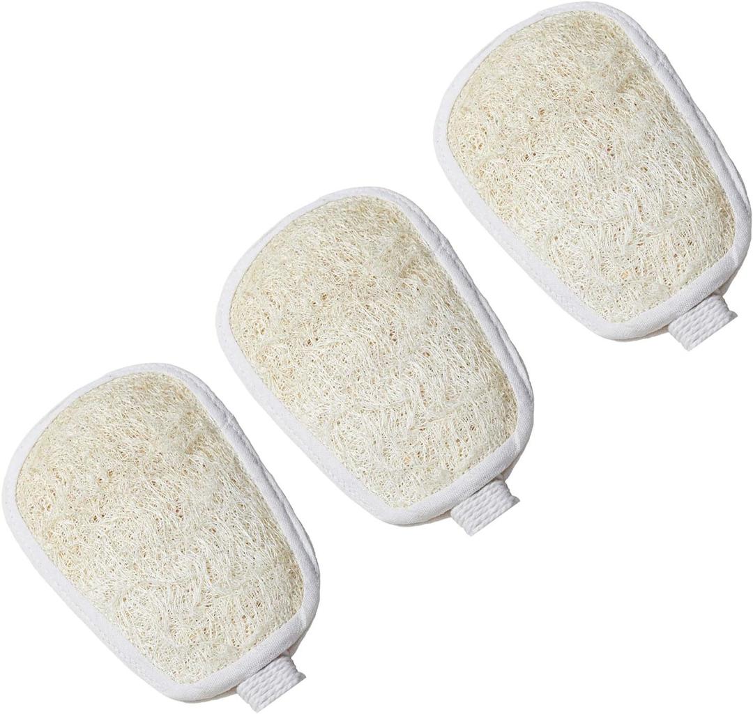Loofah Sponge Refill for FAAY Back Scrubber on Stick, 3 Packs