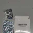 Moxweyeni 80 Pcs Snowboard Binding Screw Bulk Stainless Steel Snowboard Mounting Screws Hardware with Anti-Slip Washer Ski Binding Accessories Fits Most Ski Sport Bindings Discs Replacement