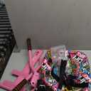 Eco-Friendly Hoverboard Seat Attachment - Cool Seat, Swivel Wheel, Adjustable Length - Compatible with 6.5", 8", 8.5", 10" Hoverboards - Safe & Enjoyable Riding for Kids and Teenager (Pink)