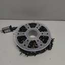 YEGUO Valentines Decor Lights, 165ft 500 LED String Lights Outdoor Waterproof, Christmas Lights Plug in Indoor with Timer Memory 8 Modes(Red)