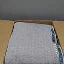 Vintage Living Room Area Rug 6x9 - Large Soft Washable Oriental Traditional Distressed Farmhouse Rugs for Bedroom - Indoor Floor Accent Carpet for Home Office House Decor - Vintage Blue