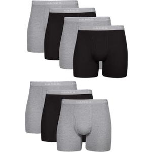 Hanes Men's Assorted Boxer Briefs 7-Pack (X-Large, 7 Pack - Assorted)