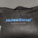 Huloo Sleep Weighted Blanket Twin 15lbs for Adult(48"×78",Gray) Breathable Soft Minky Weighted Throw Blanket for All Season,Heavy Blanket with Premium Glass Beads