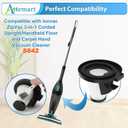 6 Pack Filter Replacement Compatible with Ionvac ZipVac 8842 3-in-1 Corded Upright/Handheld Floor and Carpet Hand Vacuum Cleaner