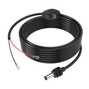 for Starlink Mini O-Ring DC Charging Cable - 16FT Replacement for Starlink Mini Power Cable with Switch (CB8)