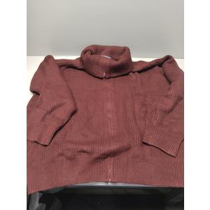 PJ PAUL JONES Men's Full Zip Cardigan Sweaters Unisex Relax Fit Lapel Collar Raglan Sleeve Casual Ribbed Sweater Size XL