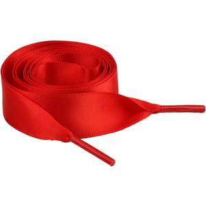 2 Pairs Satin Ribbon Shoe Lace 2CM Wide Flat Shoelaces Sneakers Casual Shoes Fashion Personalized Unisex
