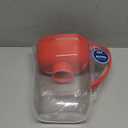 Brita Metro Water Filter Pitcher with SmartLight Change Indicator, BPA-Free, Replaces 1,800 Plastic Water Bottles a Year, Lasts Two Months, Includes 1 Filter, Small - 6-Cup Capacity, Fiery Red