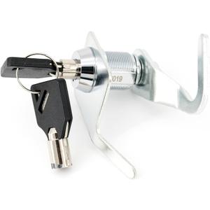 Americruise Motorcycle Saddle Bag Lock Real Trunk Lock Tour Pak Lock with 2 Keys for Harley Touring Road King Electra Street Road Glide 1993-2013
