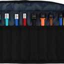 Wiha 94400 12 Piece Color Coded Magnetic Nut Setter SAE-Metric Set in Roll-up Pouch