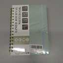 3 x Lined Journaling Notebook for Women, A5 Spiral Notebook with 100gsm Thick Paper, 70 Sheets / 140 Pages, Notebooks for Work, Journals, Notes, Bible Study, and Daily Use (A5 | 5.83" x 8.27", Sage Green)