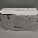 Elanze Designs Silver Tone Glitter 6 inch Wax LED Flameless Pillar Candles Set of 3