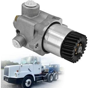 20532472 D12 Power Steering Pump Compatible with Volvo D12 VED12 Engine WG64 Truck, Replace 20357309