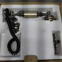 Vintage Rotary Dial Telephone Bronze Resin Corded Landline with Functional Dial & Noise-Canceling Audio, Old-Fashioned Desk Phone for Home Office, Cafe, Bar & Hotel Décor