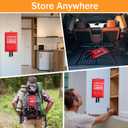 Emergency Fire Blanket for Home Kitchen - KANHIRO Prepared Fiberglass Fire Suppression Blanket Hero Great for School, Fireplace, Grill, Car, Office, Warehouse (4 Pack, 39 in X 39 in)