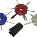 Lisle 57750 Wire Terminal Tool Kit, One Size, Factory