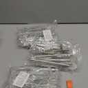 Probrico 30 Pack|4 Inch Hole Centers Satin Nickel Cabinet Handles, Euro Style Drawer Pulls, Stainless Steel Modern Round T Bar Kitchen Cabinet Pulls, Cabinet Hardware for Bathroom Bedroom