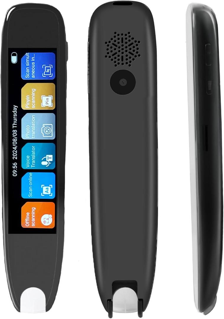 Translator Pen, 142 Language Translation Scanning Reading Pen, Photo Translator, OCR Digital Text to Speech Device, Reading Pen for Kids Adults