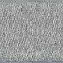 Artoid Mode Grey Machine Washable Non Slip Doormat,Soft Absorbent and Stain Resistant Kitchen Rugs for Sink Hallway Bathroom and Laundry 24x60 Inch