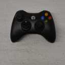 W&O Wireless Controller Compatible with Xbox 360 2.4GHZ Gamepad Joystick Wireless Controller Compatible with Xbox 360 and PC Windows 7,8,10,11 with Receiver (Black)