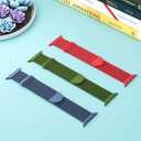 3 Pack Mesh Metal Band Compatible with Apple Watch Band 38mm 40mm 41mm 42mm 44mm 45mm 46mm 49mm, Stainless Steel Magnetic Loop Strap for iWatch Ultra 3 2 1 Series 11/10/9/8/SE/7/6/5/4/3 Men Women