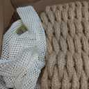 DEXI Jute Door Mat for Front Entryway, 31x47 Braided Woven Doormat Outside Entrance, Dirt Trapper Natural Fiber Entry Mats for Patio, Brown