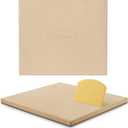 Unicook Large Pizza Stone for Oven and Grill, Heavy Duty Baking Stone for Bread, Thermal Shock Resistant Cordierite Pizza Pan, 16 x 14 Inch Rectangular