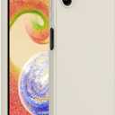 for Samsung Galaxy A05 Case White, Scratch Resistant with Soft Touch, Slim Thin Phone Cover for Samsung Galaxy A05