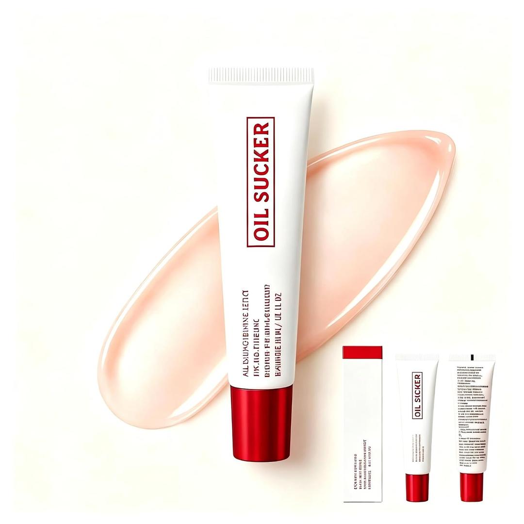 Long-Lasting Matte Oil Control Primer for Oily Skin, Long-Lasting Waterproof Pore-Minimizing Makeup Base, Shine Control Face Primer, 1 fl oz (30ml)