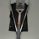 5-Piece Grill Tools Set, BBQ Grilling Accessories with Spatula, Tongs, Portable Grill Utensils Set with Hooks & Storage Apron, Stainless Steel Grilling Tools Kit, Gifts for Men Dad