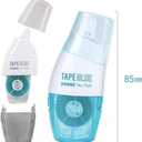 Easy Stick Double Stick Adhesive Roller Permanent Adhesive Dots Roller Applicator, 4 Pack(2 Refillable Dispenser + 2 Refills)