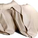 Cooling Queen Pillow Cases Set of 2 Breathable Cool Silky Soft Rayon Derived from Bamboo Fabric, Moisture Wicking for Hot Sleepers,Hair and Skin Friendly,Taupe,2 Pack,20x30IN