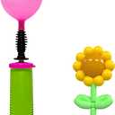 Balloon Pump 12.2inchs Dual Action Air Inflator Pump,Portable Balloon Pump for Birthday Party Balloons,Weddings,Baby Showers