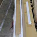 Ideal Pet Products Aluminum Pet Patio Door, Adjustable Height 77-5/8" to 80-3/8", 5" x 7" Flap Size, White