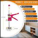 RENYINDA Labor-Saving Arm Jack Multifunctional Construction Jacks, Furniture JacksLift Height 10 inches 300lb Load-Bearing for Installing Windows and Doors, Lifting Furniture, Woodworking Tools