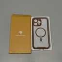 Miracase Magnetic for iPhone 16 Pro Max Case 6.9'' [Compatible with MagSafe] Full-Body Phone case with Built-in Glass Screen Protector& Camera Protector,Drop Proof 16 Pro Max Cover,Desert Brown