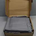 Amazon Basics Soft, Breathable, Wrinkle-Free Brushed Microfiber 4 Piece Bed Sheet Set, Machine Washable, 14-Inch Deep Pockets, King, Dark Gray, Solid