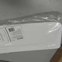 Replacement Toilet Tank Lid - Universal Fit - White Plastic - Inside Dimensions: 19-1/4" x 6-9/16" - Made in USA