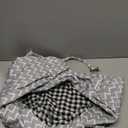 FDJASGY Small Pet Sling Carrier-Hands Free Reversible Pet Papoose Bag Tote Bag with a Pocket Safety Belt Dog Cat for Outdoor Travel (Gray Stripe)