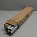 Curtain Rods for Windows 48 to 84 Inch, Silver 1 Inch Decorative Window Treatment Rods, Adjustable Heavy Duty Modern Nickel Drapery Rod, Easy Install Metal Curtain Pole with Round Finials