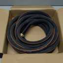 Giraffe Tools Garden Hose 25ft x 5/8'', Water Hose Heavy Duty, Flexible, Lightweight Hybrid Hose with Swivel Handle, Male to Female Fittings (Black)