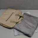 Grounding Sheet, 90% Organic Cotton+10% Pure Silver Organic Fitted Grounded Sheet for Improved Sleep, Earth Connecting Bedding - Healthy Sleep Therapy (Gray, Queen(60.2 * 80.1 * 15inch))