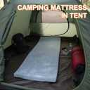 Foam Camping Mattress - Portable Roll Up Sleeping Pad for Car, Tent, Cot & Floor - Waterproof, Comfortable & Compact with Travel Bag Size 67x24x3 inches